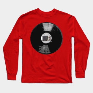 vintage vinyl radio Long Sleeve T-Shirt